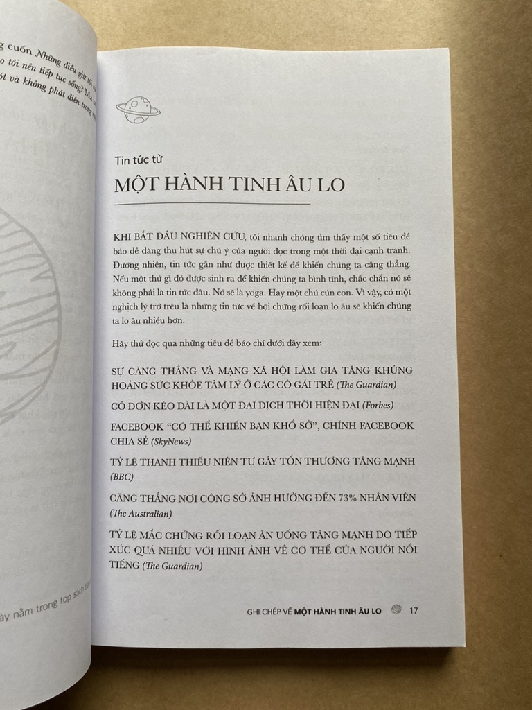 Ghi Chép Về Một Hành Tinh Âu Lo