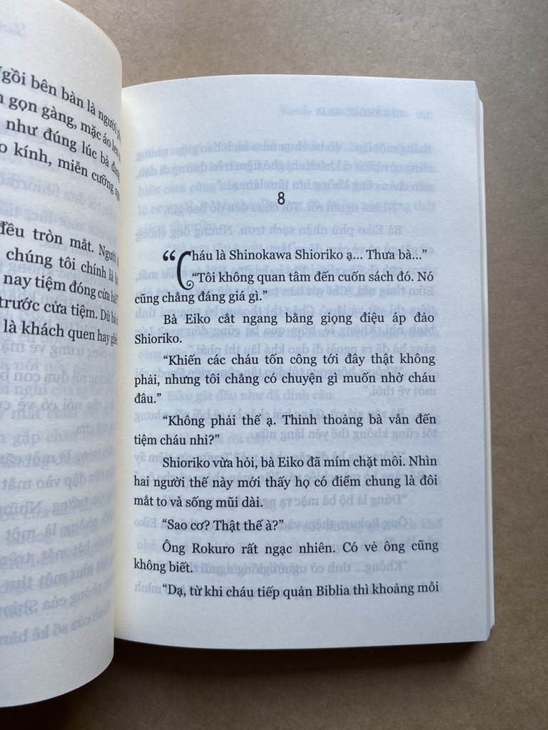 Tiệm Sách Cũ Biblia 7 - Shioriko Và Sân Khấu Bất Tận