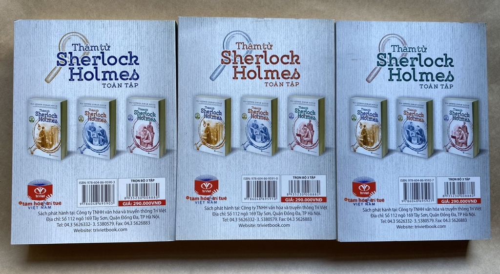 Boxset Sherlock Holmes (Trọn Bộ 3 Tập)