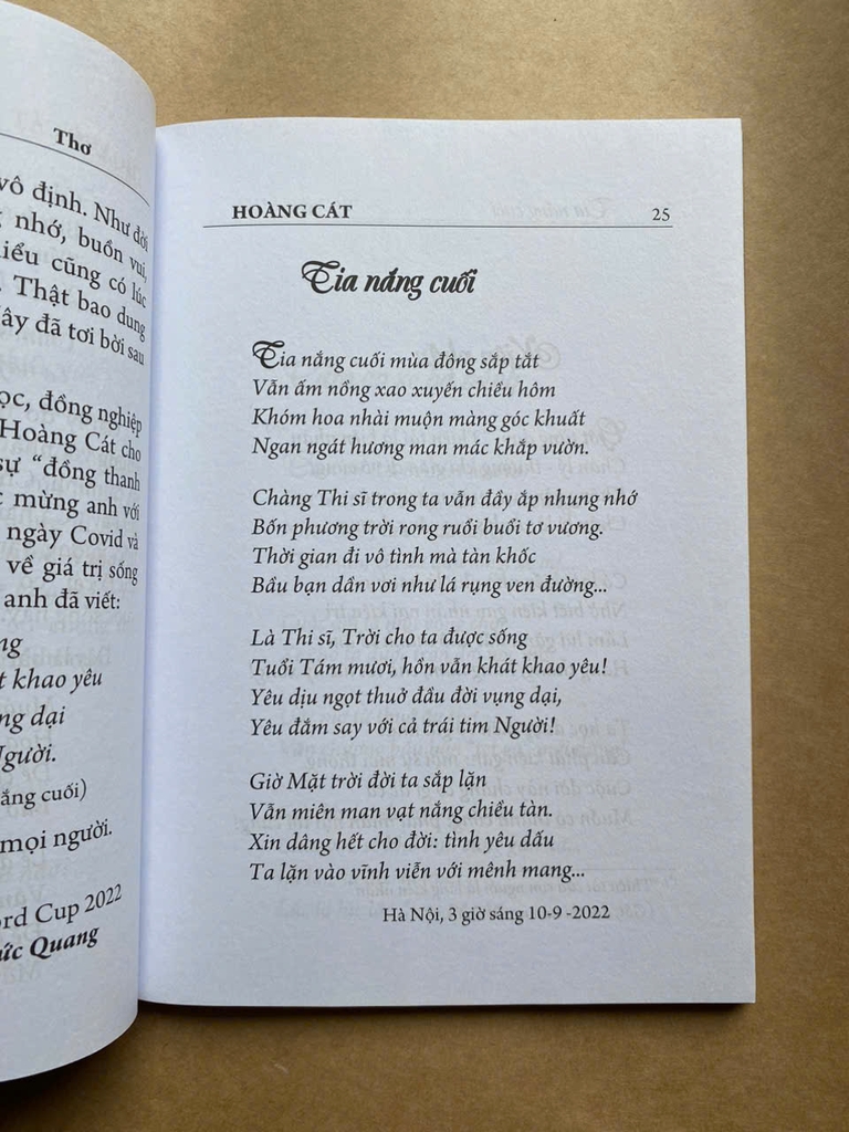 Tia nắng cuối