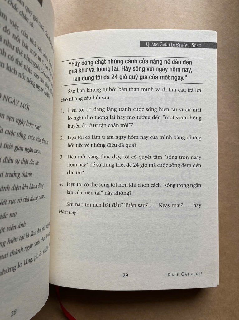 Quẳng gánh lo đi & vui sống (bìa cứng)