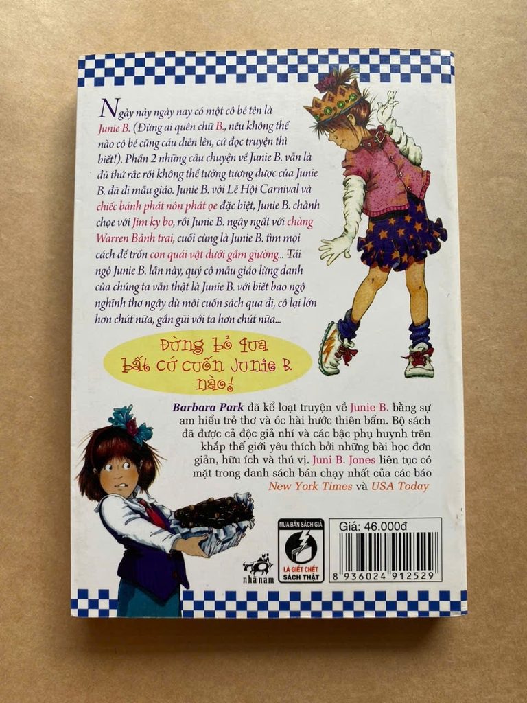 Junie B.Jones Có Con Quái Vật Dưới Gầm Giường