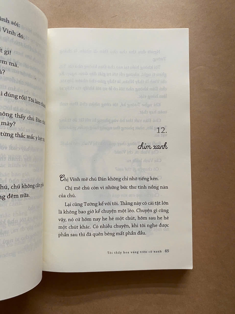 Tôi Thấy Hoa Vàng Trên Cỏ Xanh