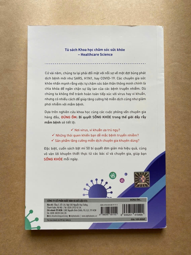 Đừng Ốm - Bí Quyết Sống Khỏe Trong Thế Giới Đầy Rẫy Mầm Bệnh