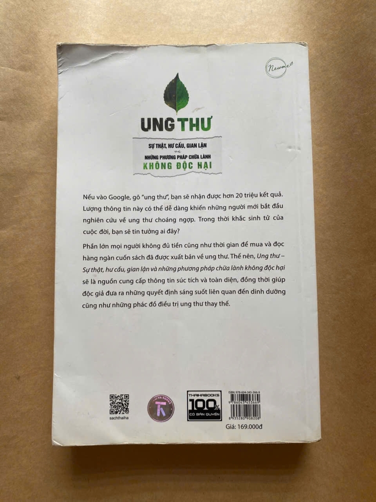 Ung Thư - Sự Thật, Hư Cấu Và Gian Lận - Những Phương Pháp Chữa Bệnh Không Độc Hại