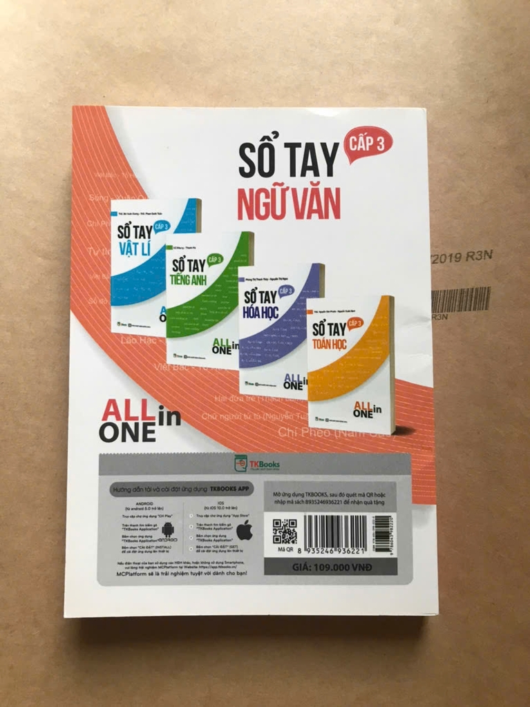 Sổ Tay Ngữ Văn Cấp 3 - All In One