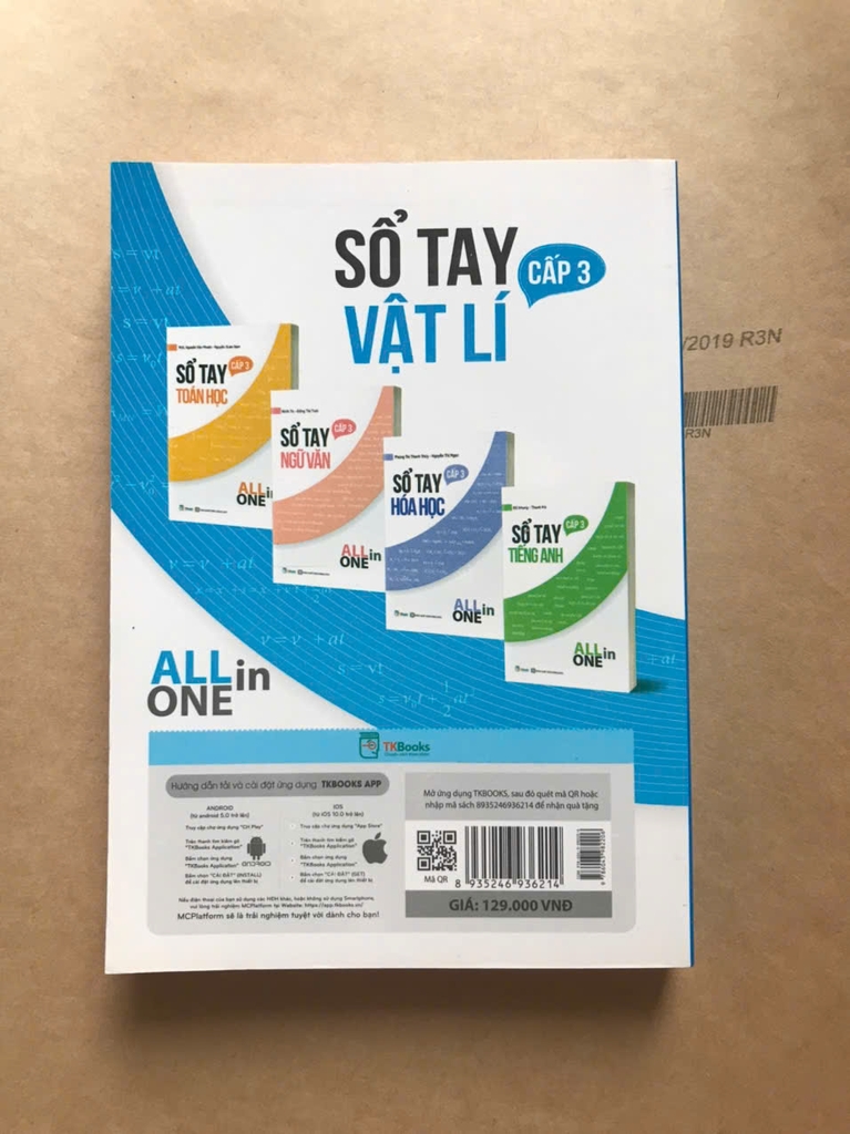 Sổ Tay Vật Lý Cấp 3 - All In One