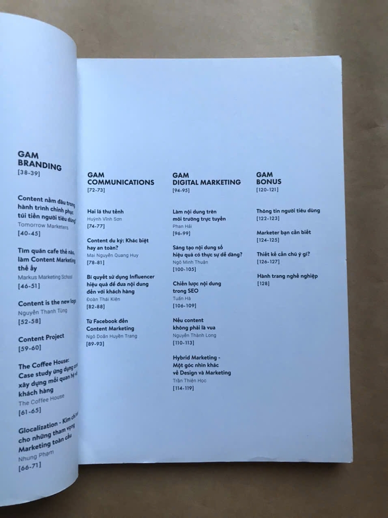 Gam7 Book No.5 Content - Nền Tảng Sáng Tạo Nội Dung