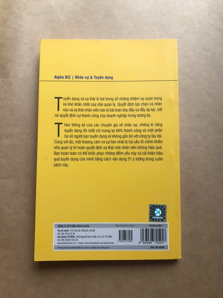 Thuật Tuyển Dụng Và Sa Thải