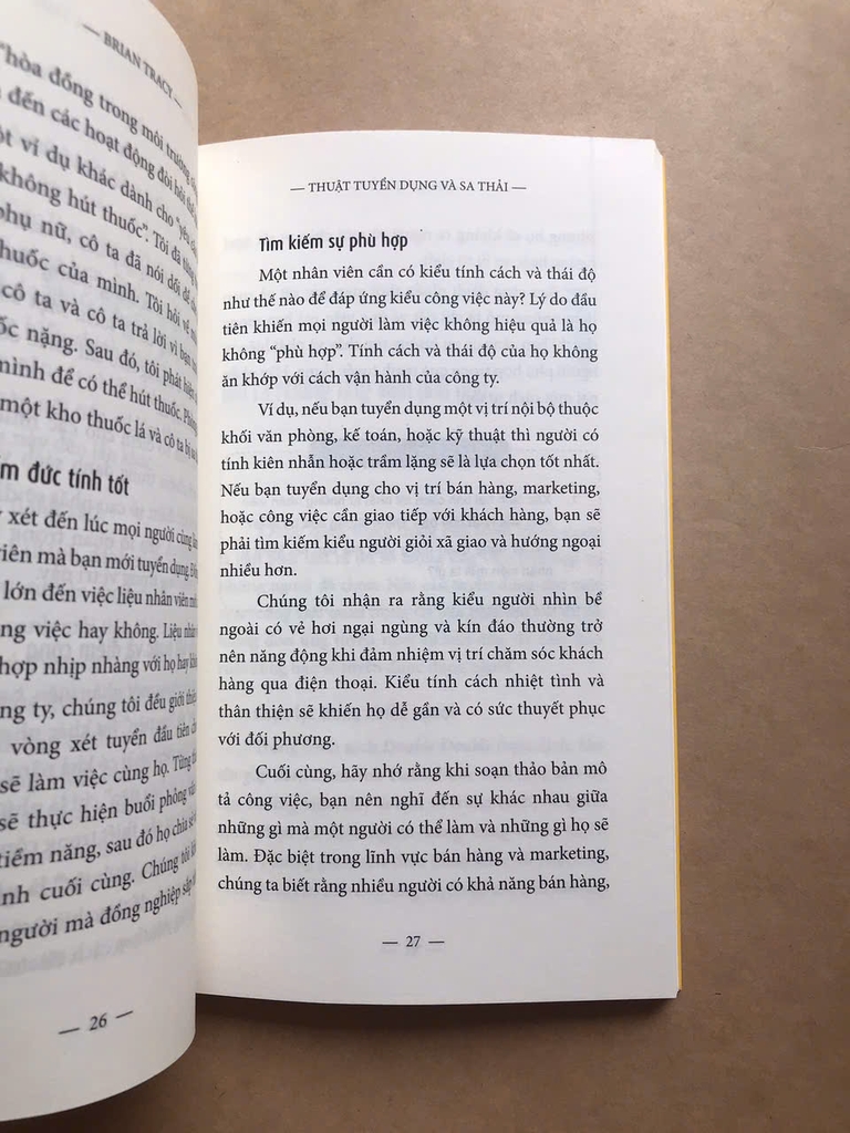 Thuật Tuyển Dụng Và Sa Thải