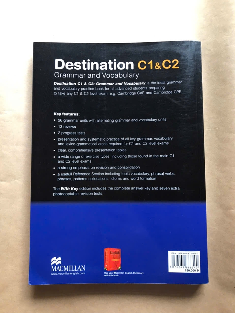 Destination C1 & C2 - Grammar And Vocabulary with Answer Key