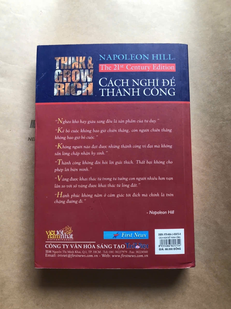 Think & Grow Rich - Cách nghĩ để thành công