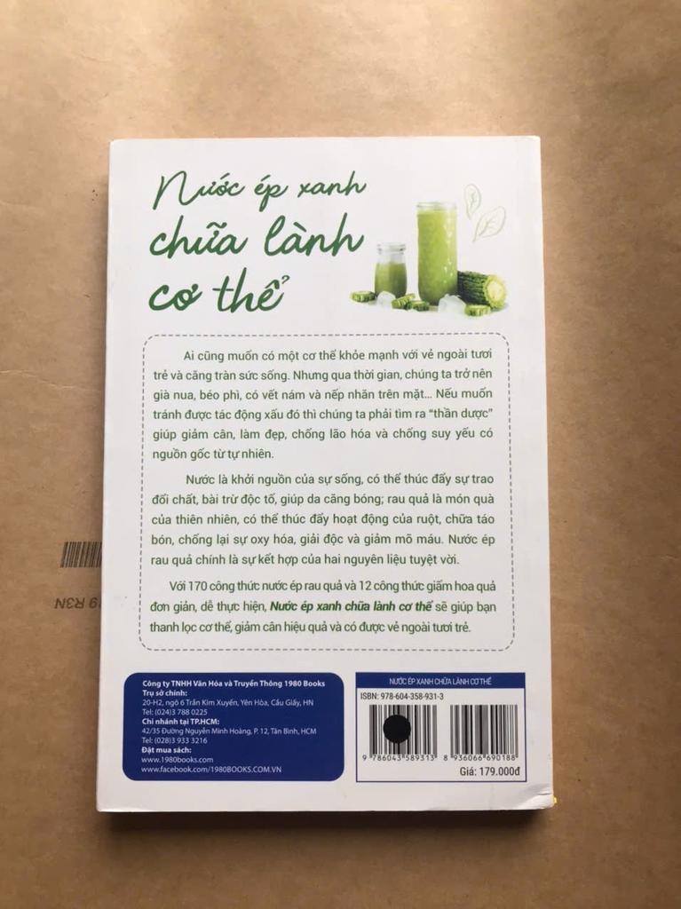 Nước Ép Xanh Chữa Lành Cơ Thể