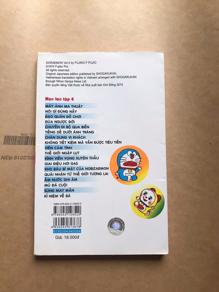 Doraemon - Chú Mèo Máy Đến Từ Tương Lai - Tập 4