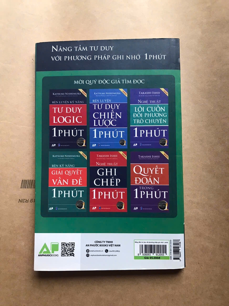 Nâng Tầm Tư Duy Với Phương Pháp Ghi Nhớ Trong 1 Phút