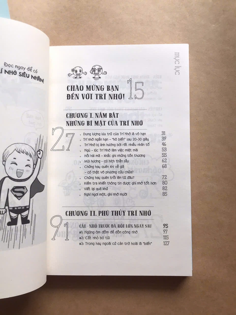 Trở Thành Siêu Nhân Trí Nhớ