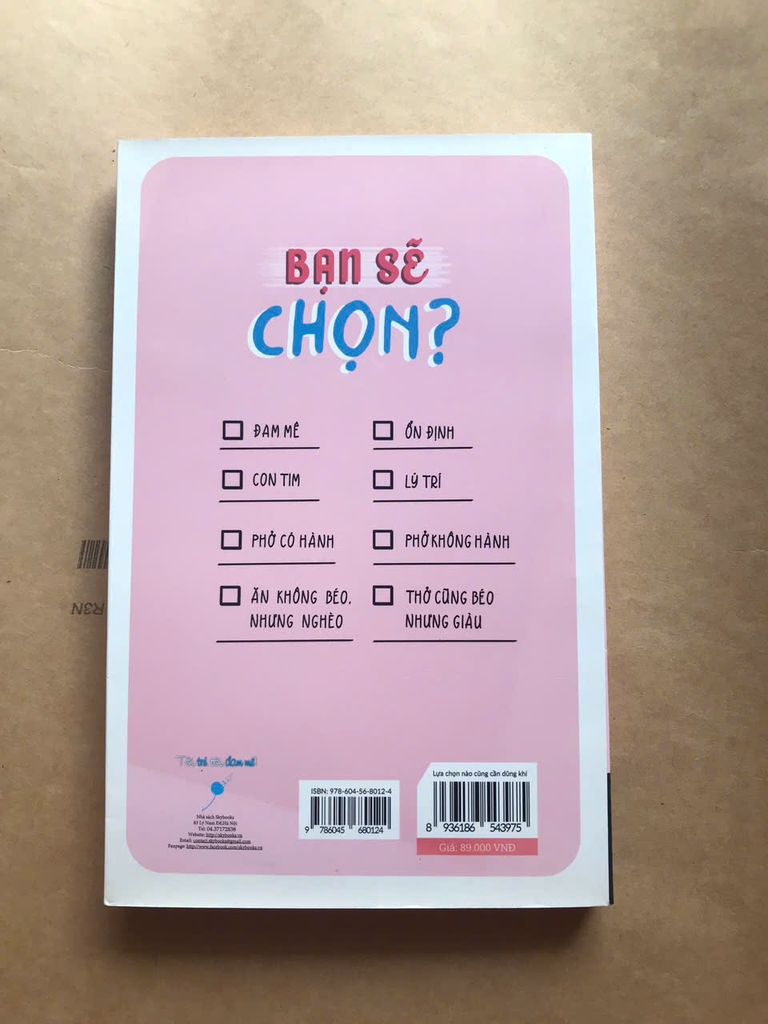 Lựa Chọn Nào Cũng Cần Dũng Khí