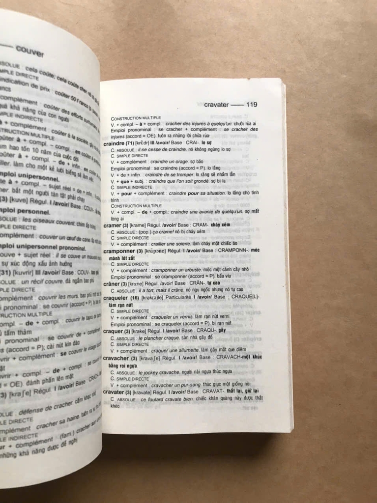 Từ Điển Động Từ Tiếng Pháp