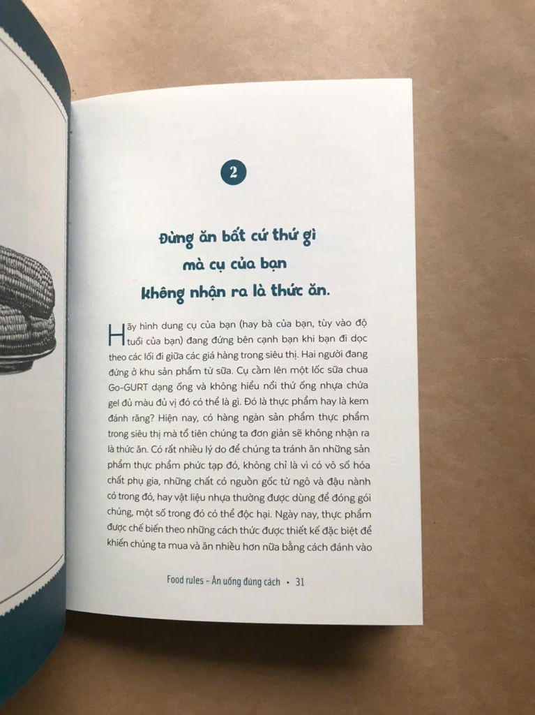 Food Rules - Ăn Uống Đúng Cách - Bộ Quy Tắc Ẩm Thực Lành Mạnh
