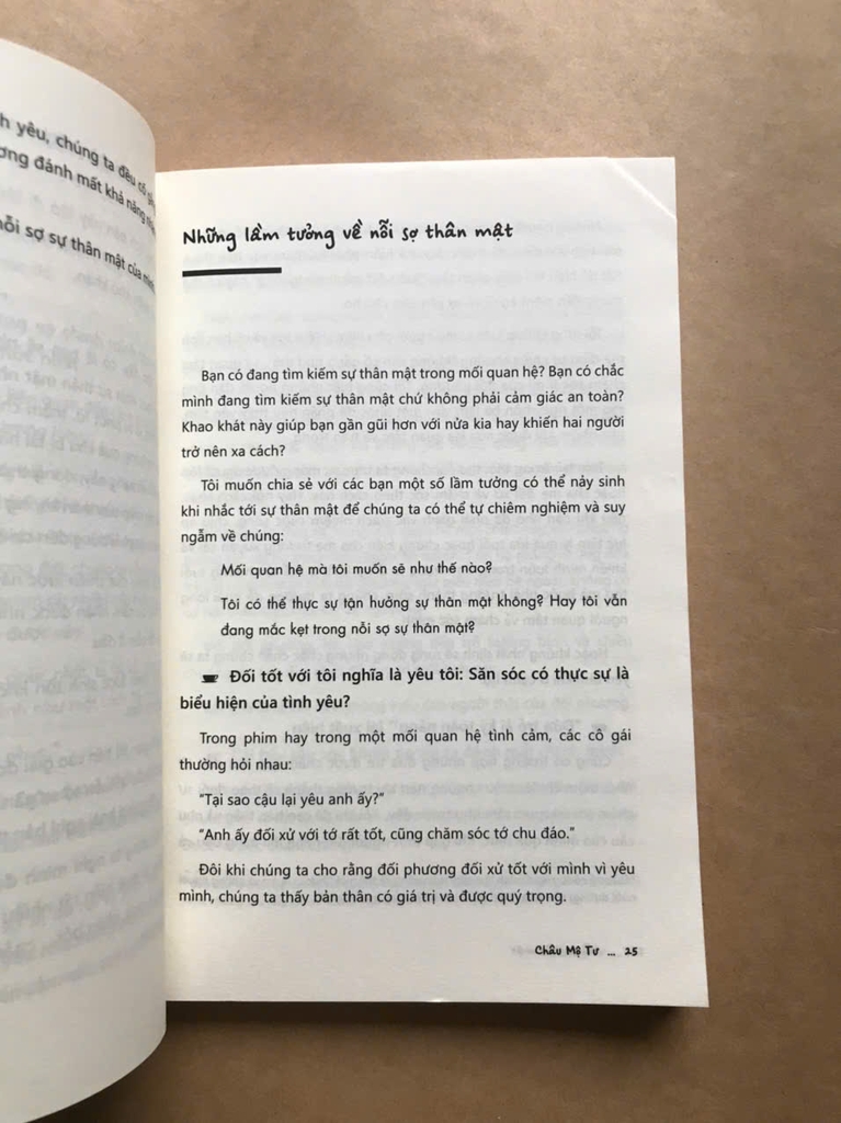 Nỗi Sợ Thân Mật
