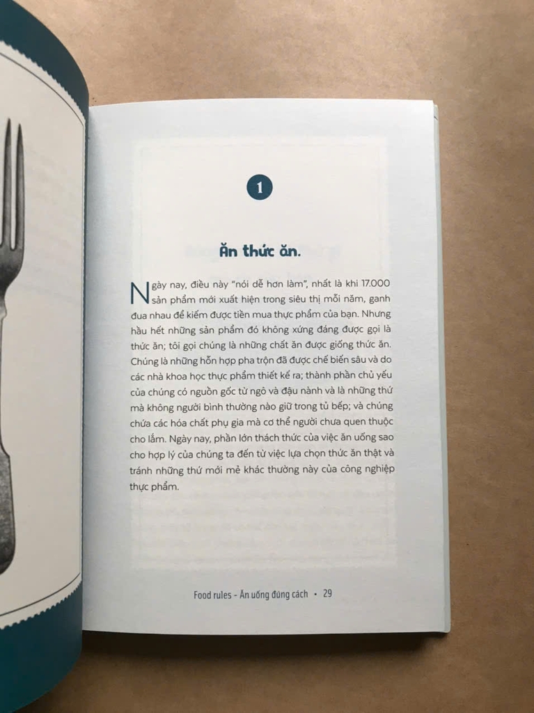 Food Rules - Ăn Uống Đúng Cách - Bộ Quy Tắc Ẩm Thực Lành Mạnh