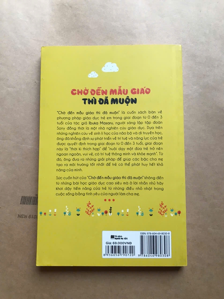 Chờ Đến Mẫu Giáo Thì Đã Muộn