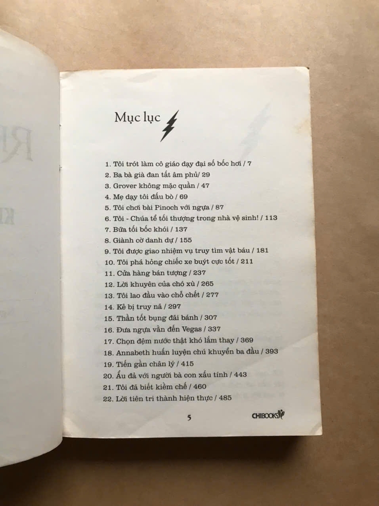 [Percy Jackson Phần 1] Kẻ cắp tia chớp