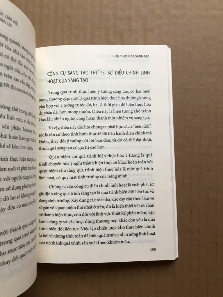 Sáng Tạo - Phương Thức Làm Việc Và Sinh Tồn Trong Tương Lai