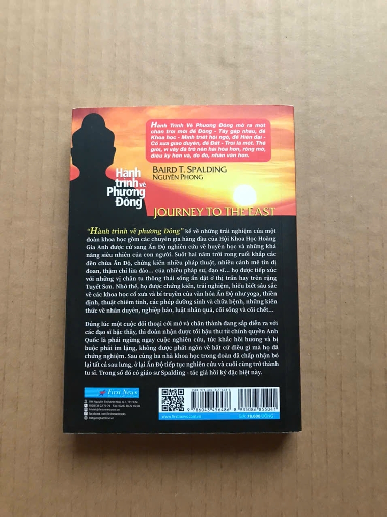 Hành Trình Về Phương Đông ( sách khổ nhỏ )