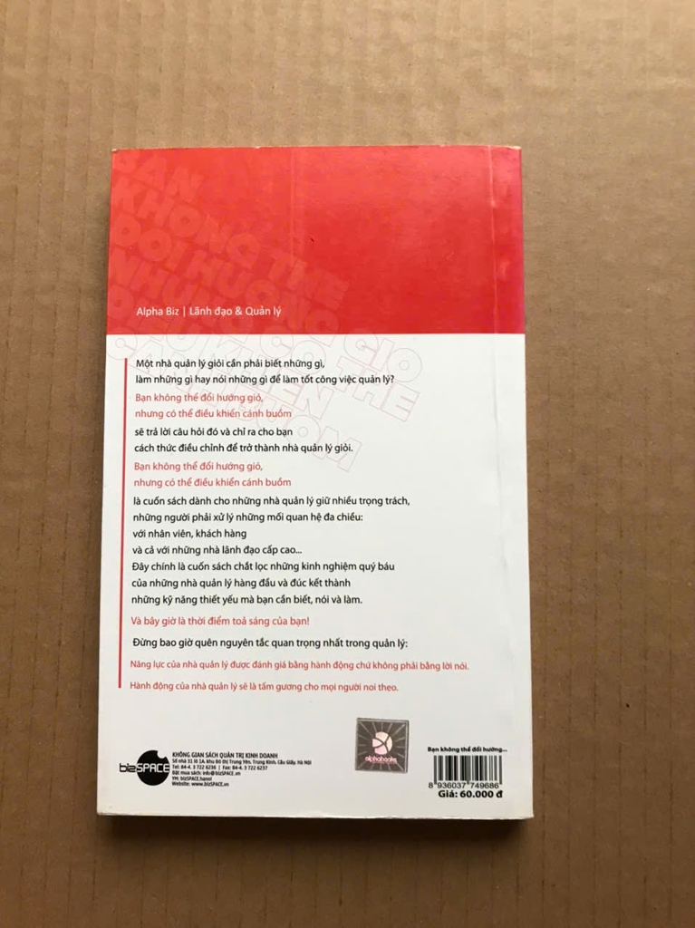 Bạn Không Thể Đổi Hướng Gió, Nhưng Bạn Có Thể Điều Khiển Cánh Buồm