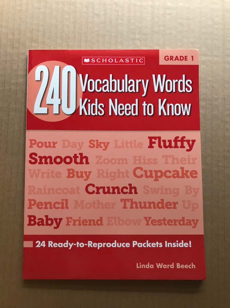 240 Vocabulary Words Kids Need To Know – Trọn bộ 6 cuốn