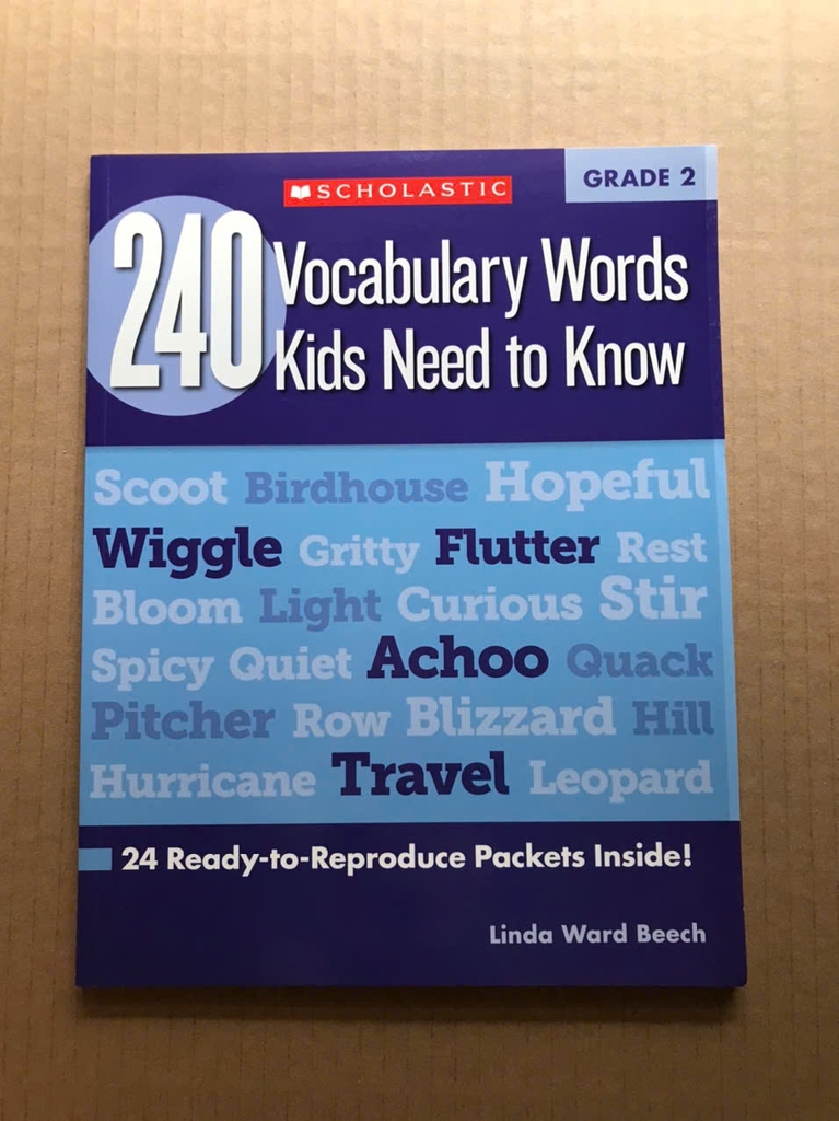 240 Vocabulary Words Kids Need To Know – Trọn bộ 6 cuốn