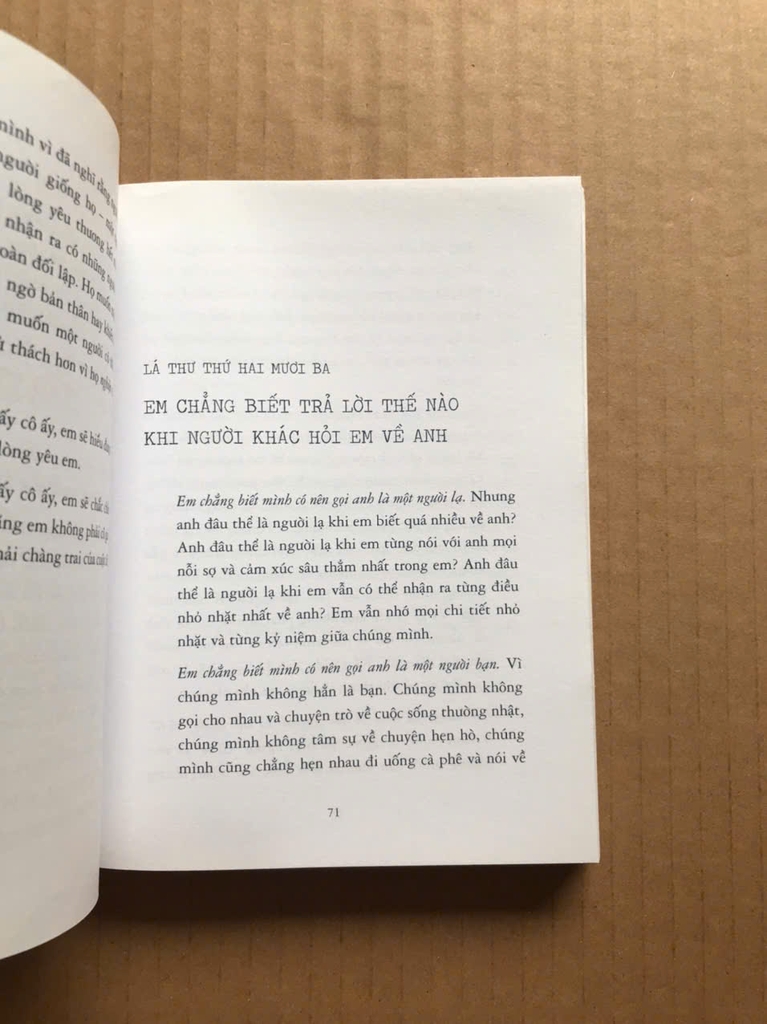 Thư Viết Cho Người, Dịu Dàng Cho Tôi