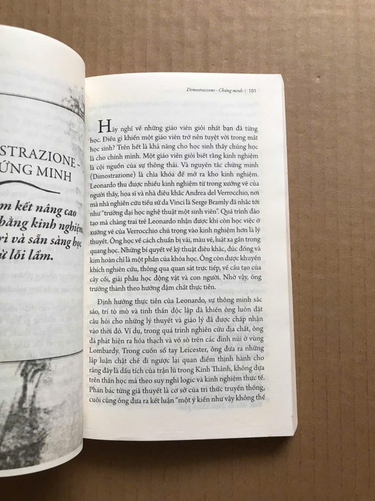 Tư Duy như LEONARDO da VINCI - Bảy Nguyên Tắc Trở Thành Thiên Tài