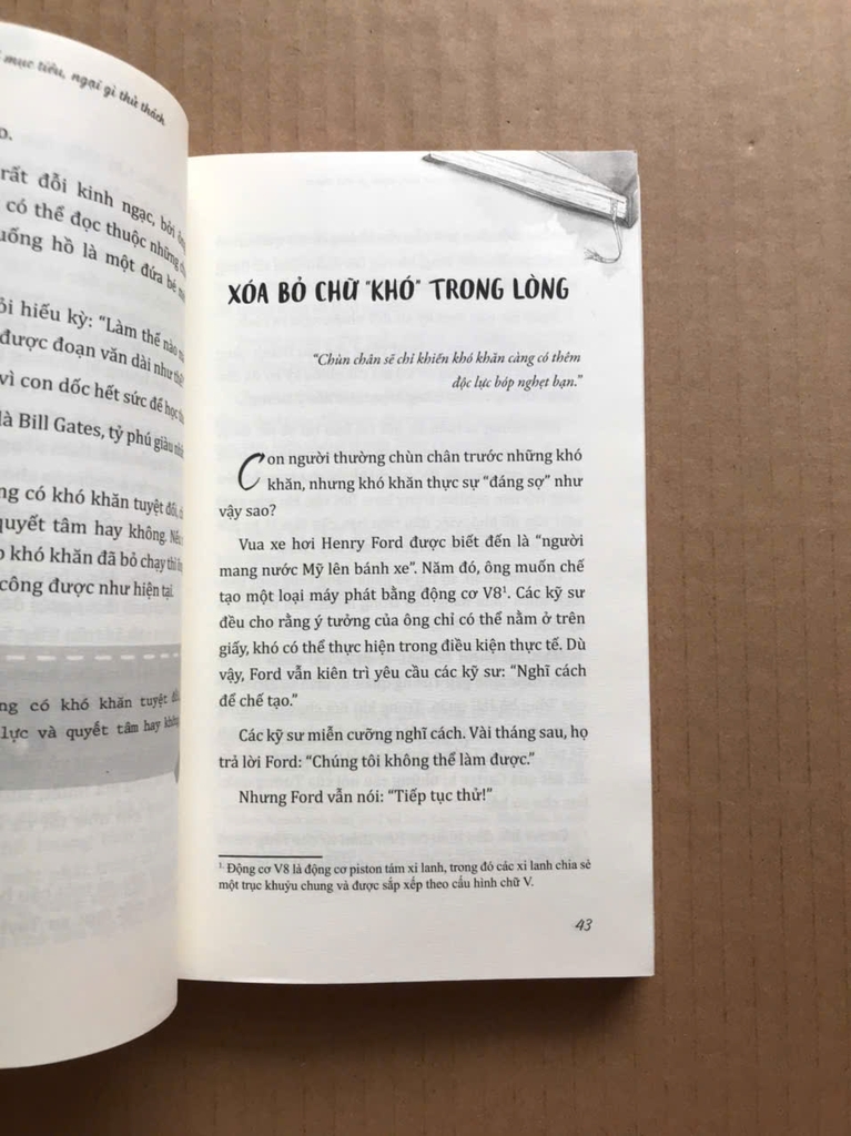 Sống Có Mục Đích, Làm Có Mục Tiêu, Ngại Gì Thử Thách