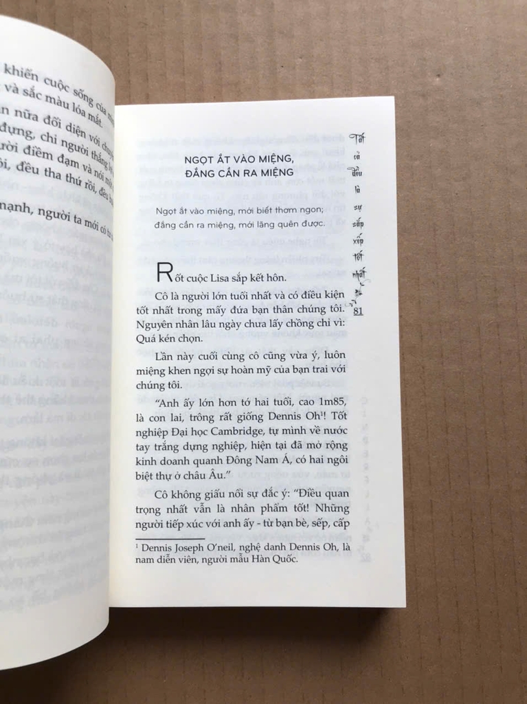 Tất Cả Đều Là Sự Sắp Xếp Tốt Nhất