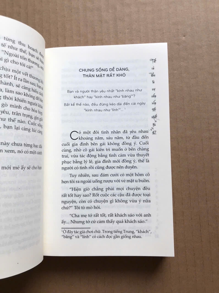 Tất Cả Đều Là Sự Sắp Xếp Tốt Nhất