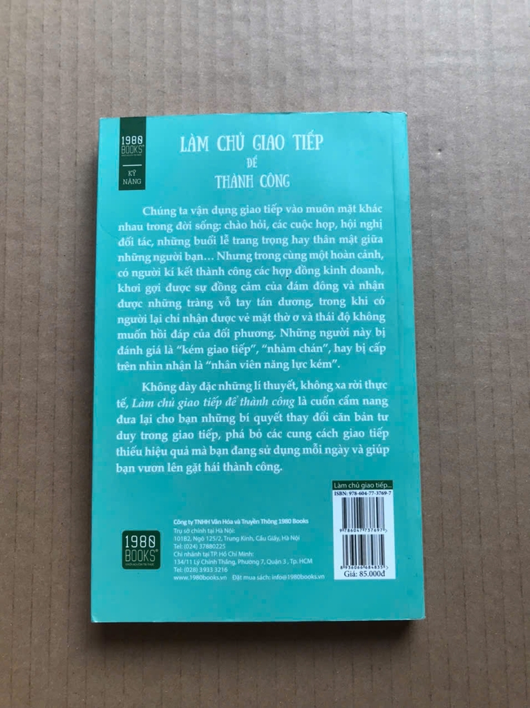 Làm Chủ Giao Tiếp Để Thành Công