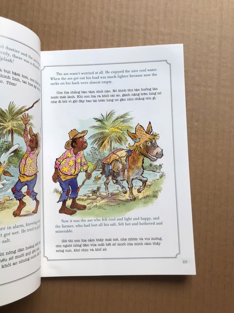 Aesop Bất Hủ - Tập 1 (Song ngữ Việt-Anh)