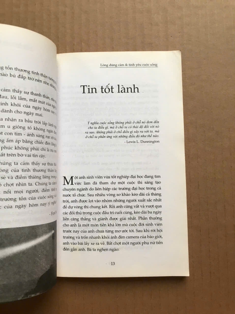 Hạt giống tâm hồn 1 - Cho lòng dũng cảm và tình yêu cuộc sống