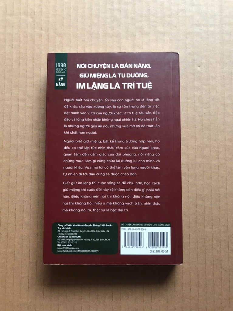 Nói Chuyện Là Bản Năng, Giữ Miệng Là Tu Dưỡng, Im Lặng Là Trí Tuệ