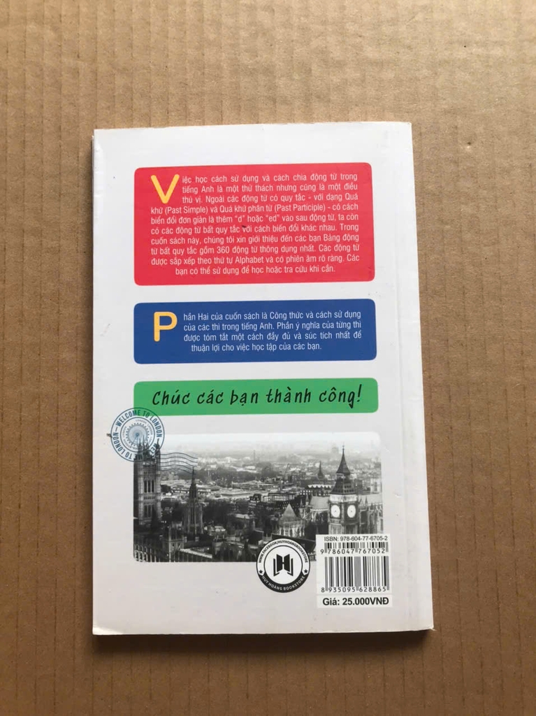 360 động từ bất qui tắc và cách dùng thì trong tiếng Anh