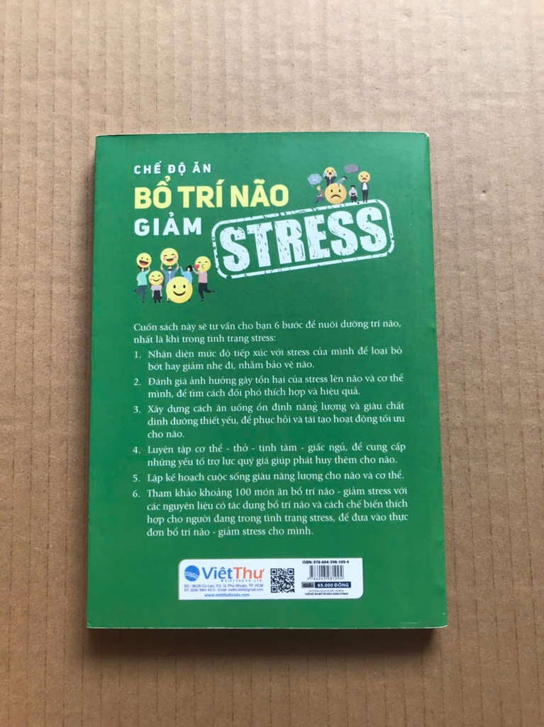 Chế Độ Ăn Bổ Trí Não Giảm Stress