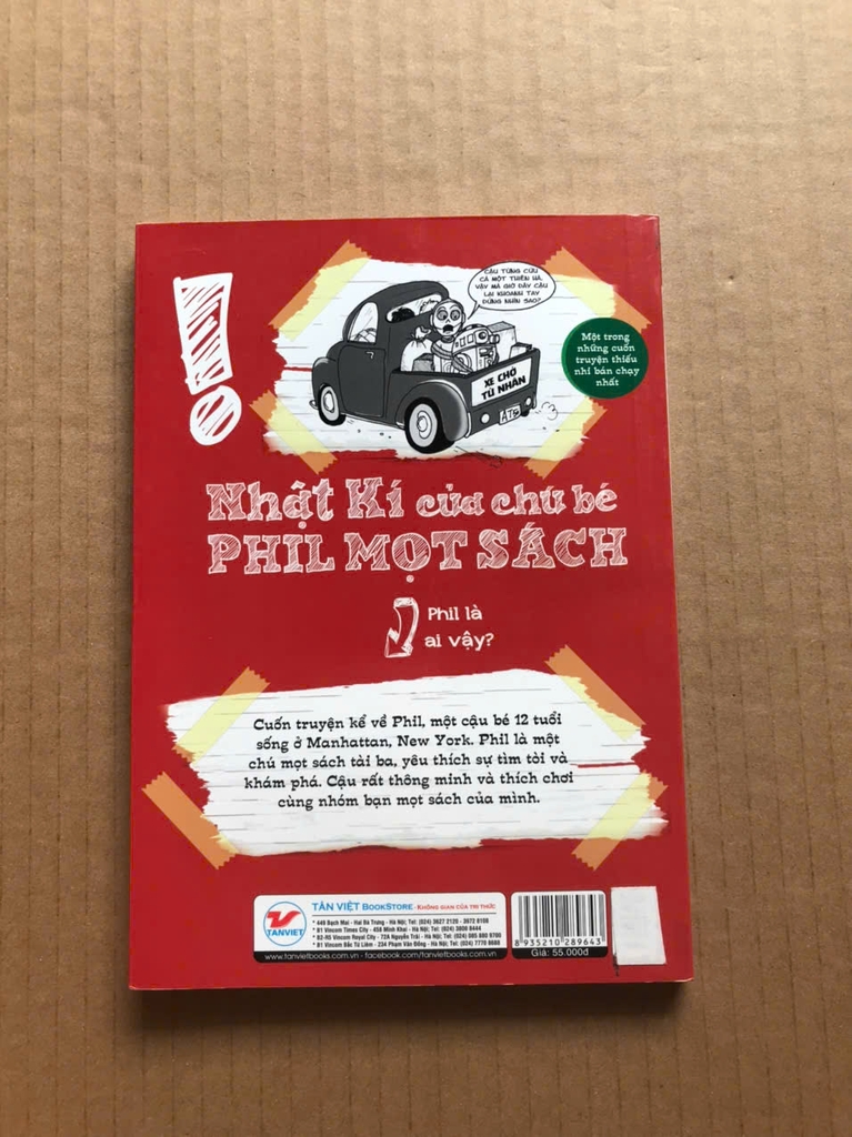 Nhật Kí Của Chú Bé Phil Mọt Sách - Tập 2