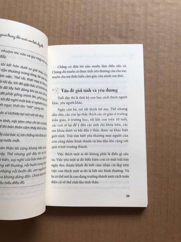 Tuổi Dậy Thì Nói Gì Với Con