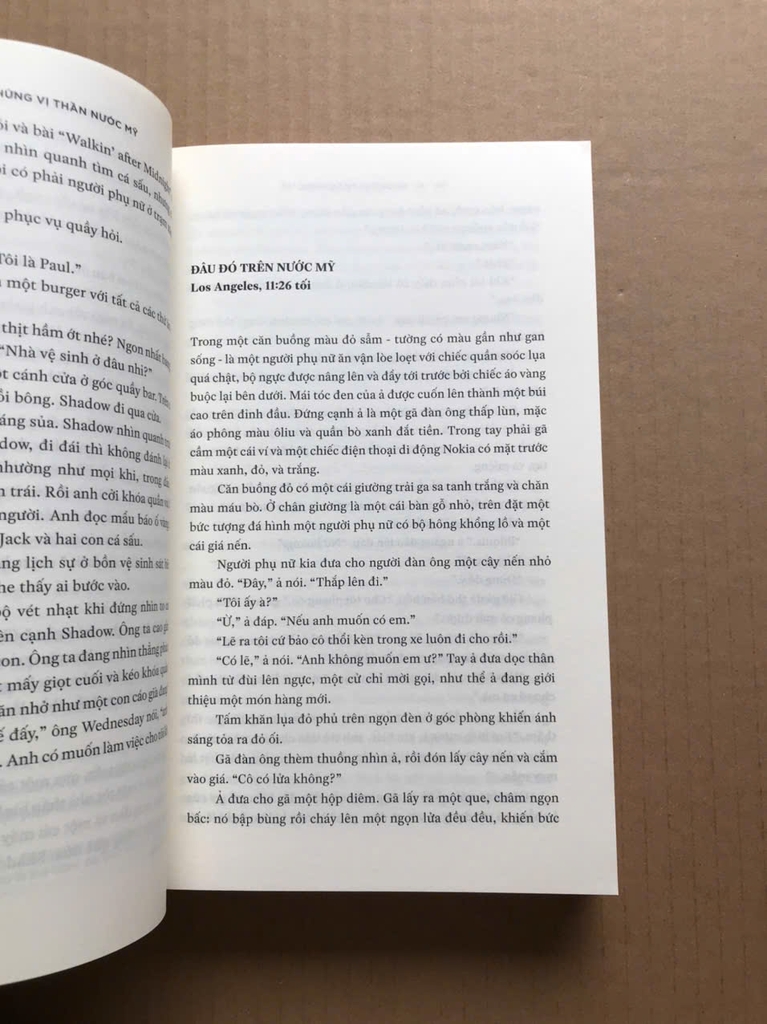 Những Vị Thần Nước Mỹ