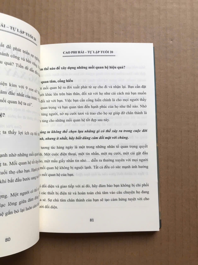 Tự Lập Tuổi 20