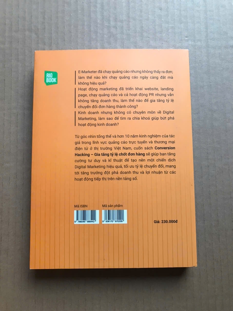 Conversion Hacking - Gia Tăng Tỷ Lệ Chốt Đơn Hàng