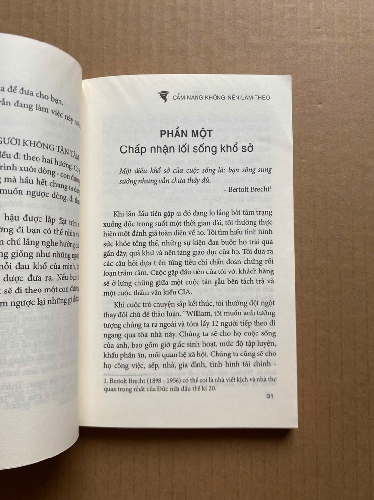 Làm Thế Nào Để Sống Khổ Sở?
