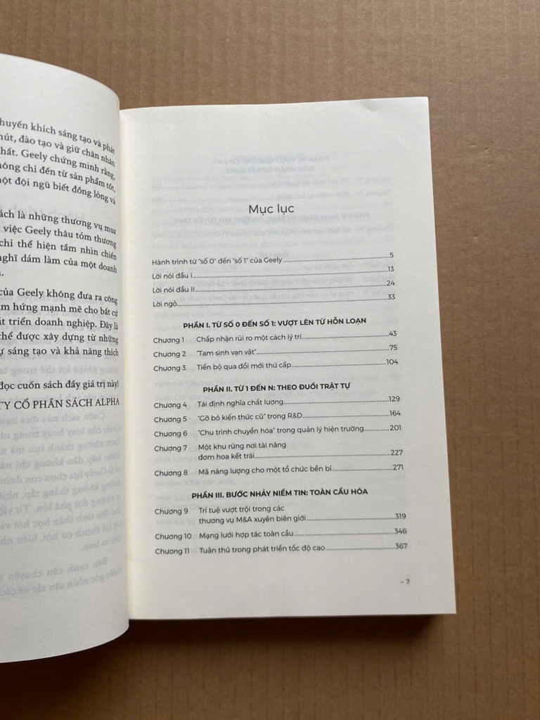 Tăng Trưởng Phi Tuyến Tính - Non-linear Growth - Sự Trỗi Dậy Của Geely